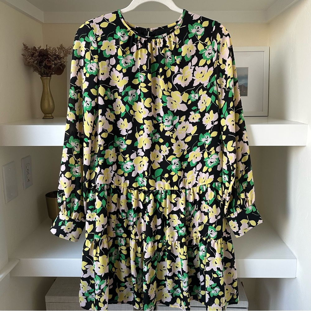 Long Sleeve Floral Dress